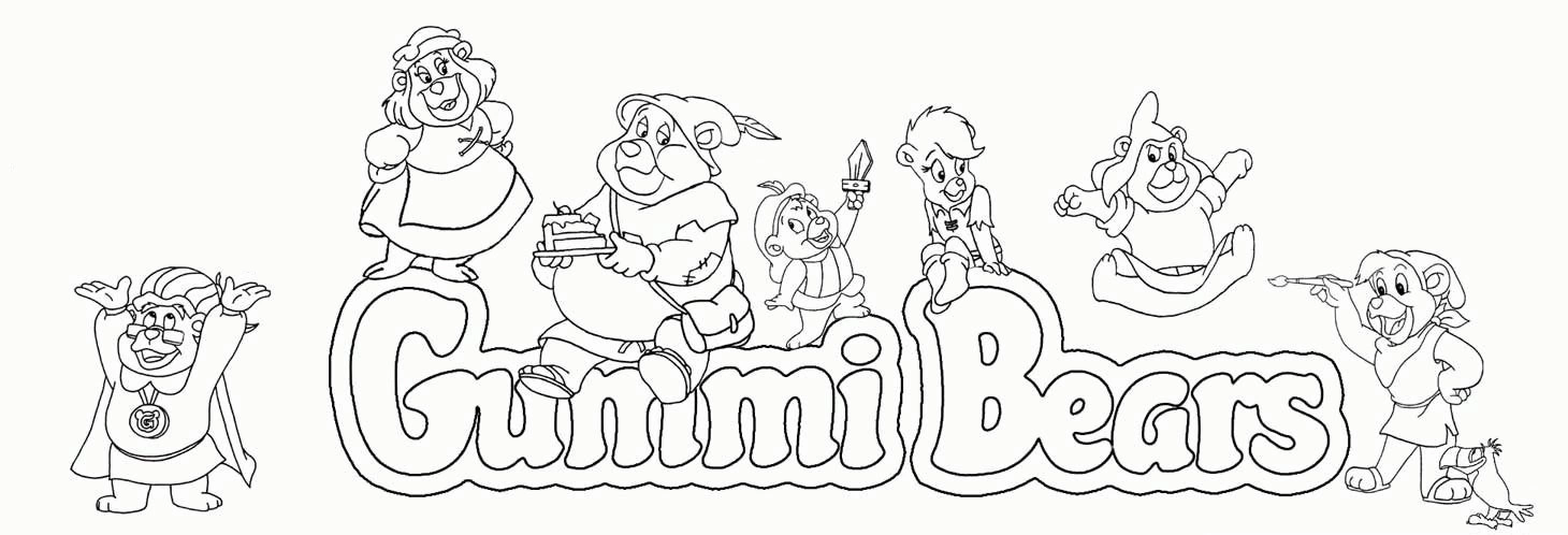 Kolorowanka Logo gumisie